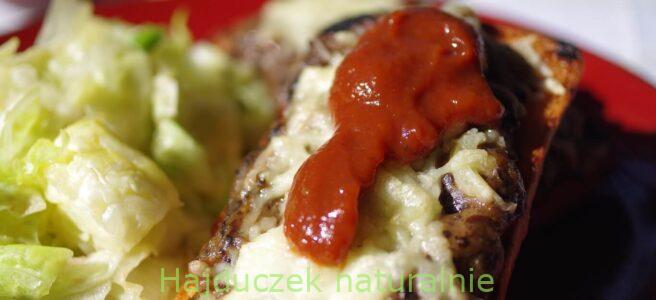 zapiekanki z pieczarkami