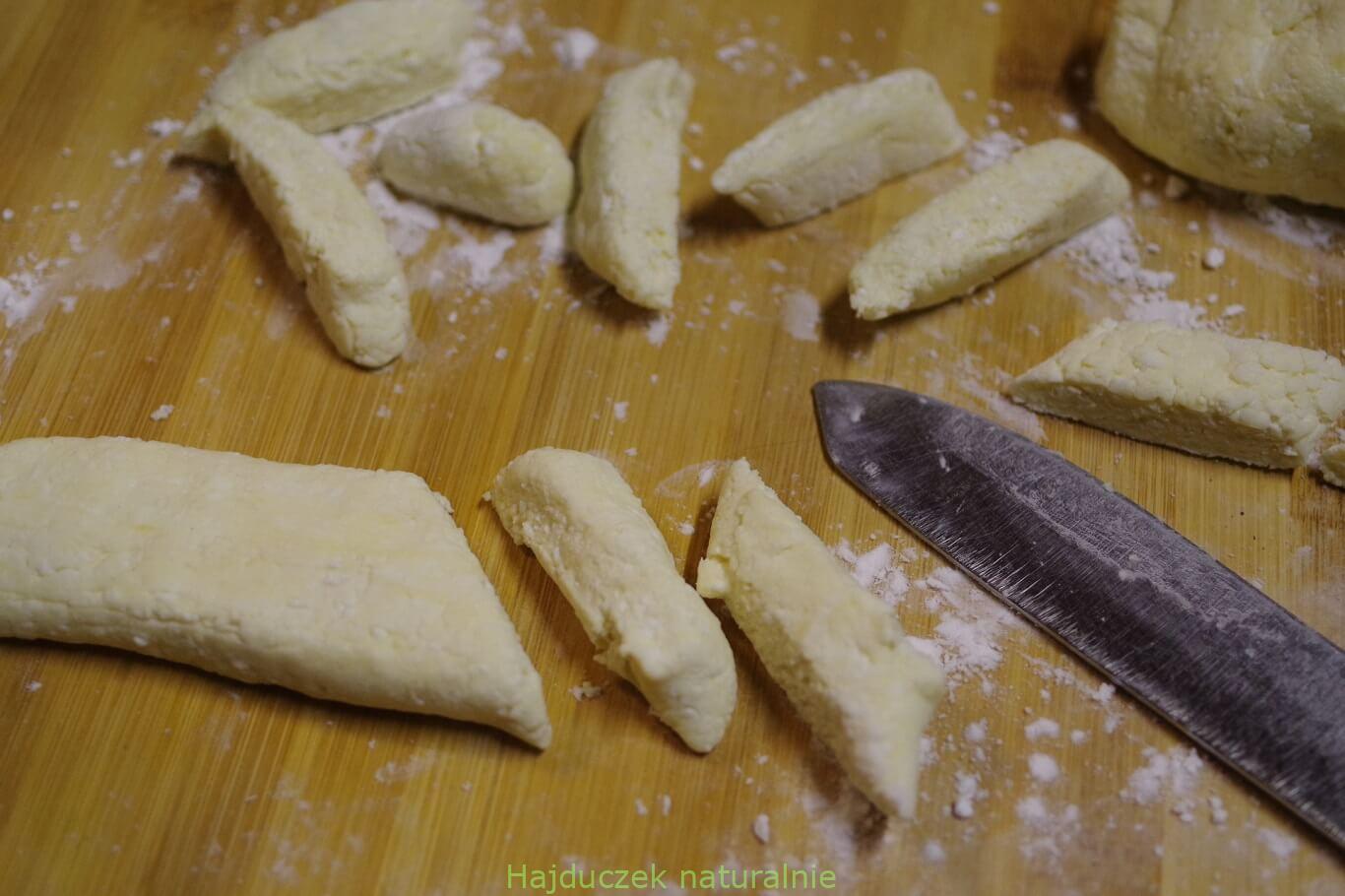 leniwe pierogi