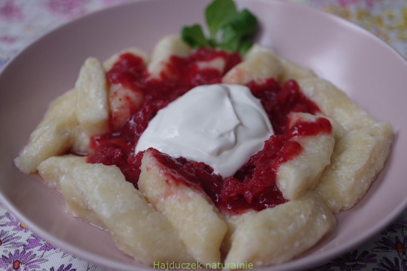 leniwe pierogi