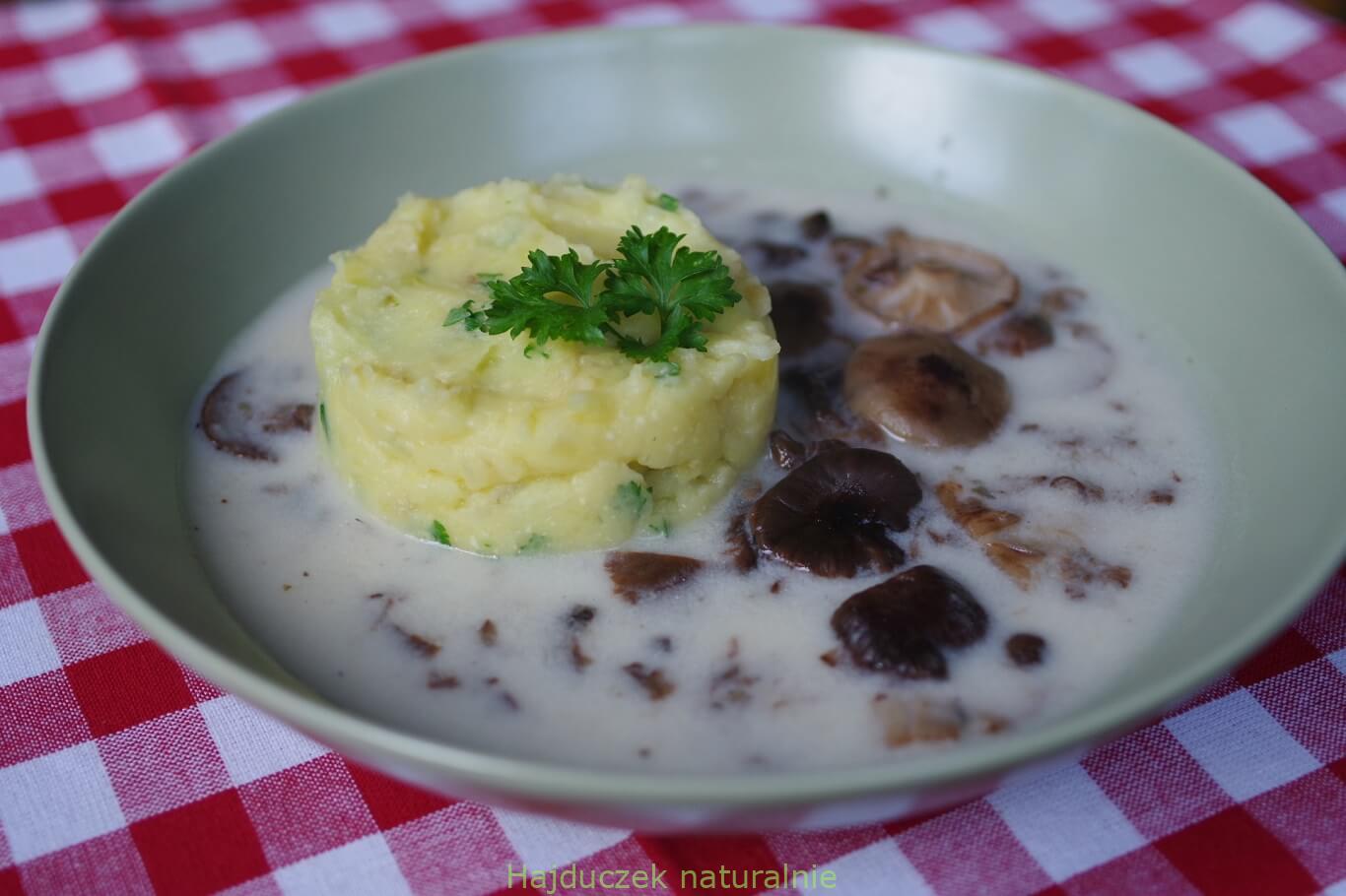 zupa z opieńkami