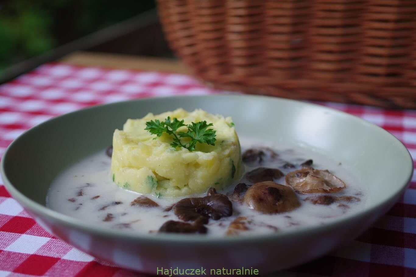 zupa z opieńkami