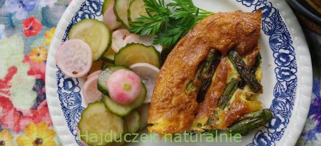 frittata ze szparagami
