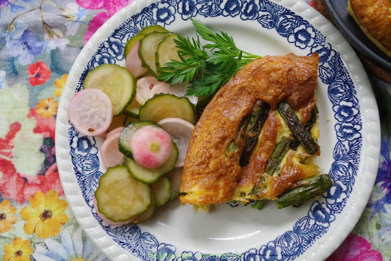 frittata ze szparagami