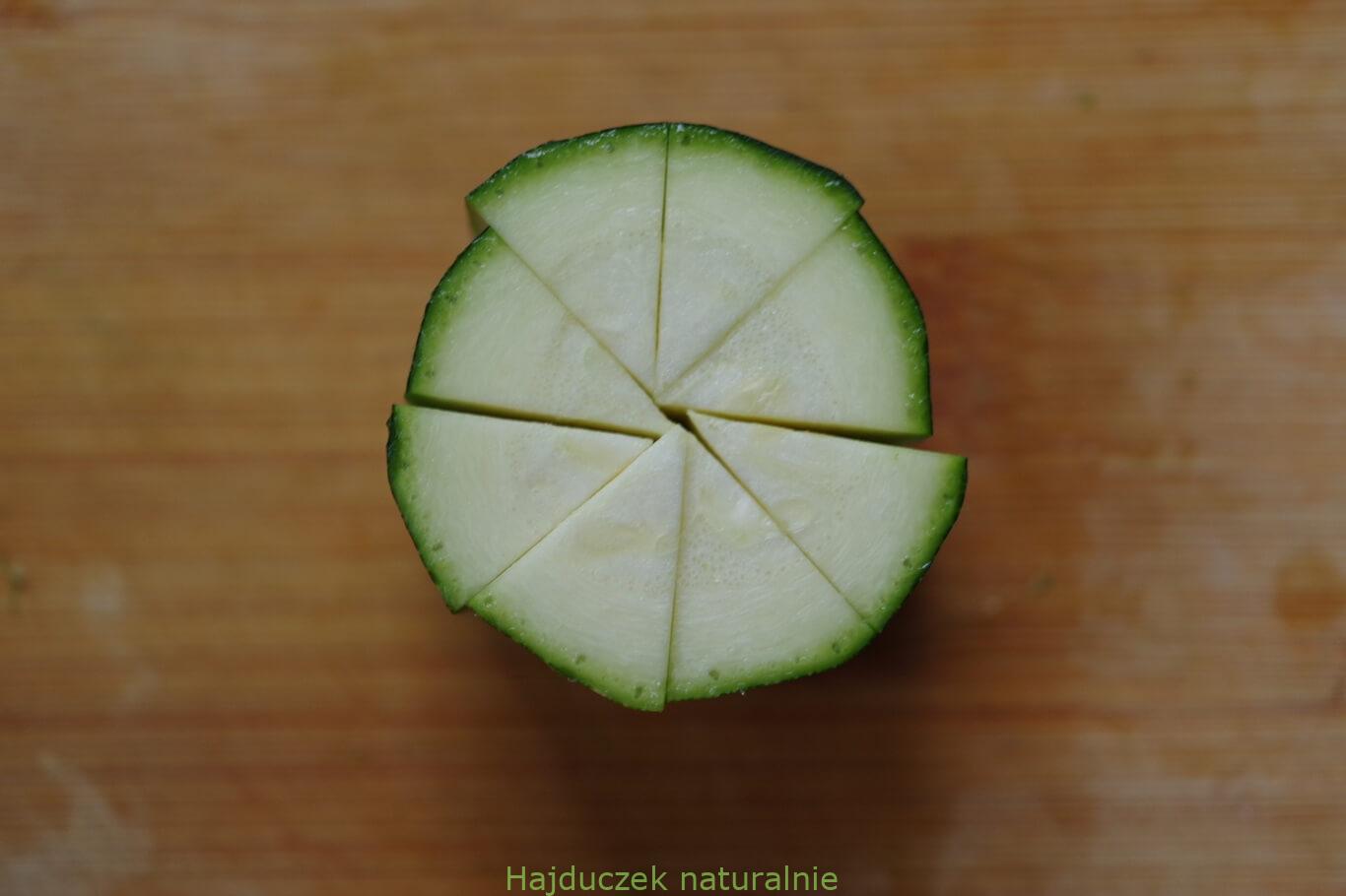 krojenie cukinii