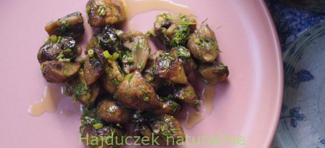 pieczarki solone po kazachsku
