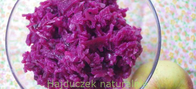 sałatka z czerwonej kapusty
