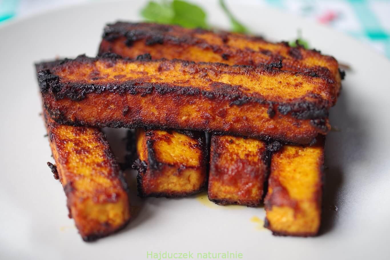 tofu w paprykowej marynacie