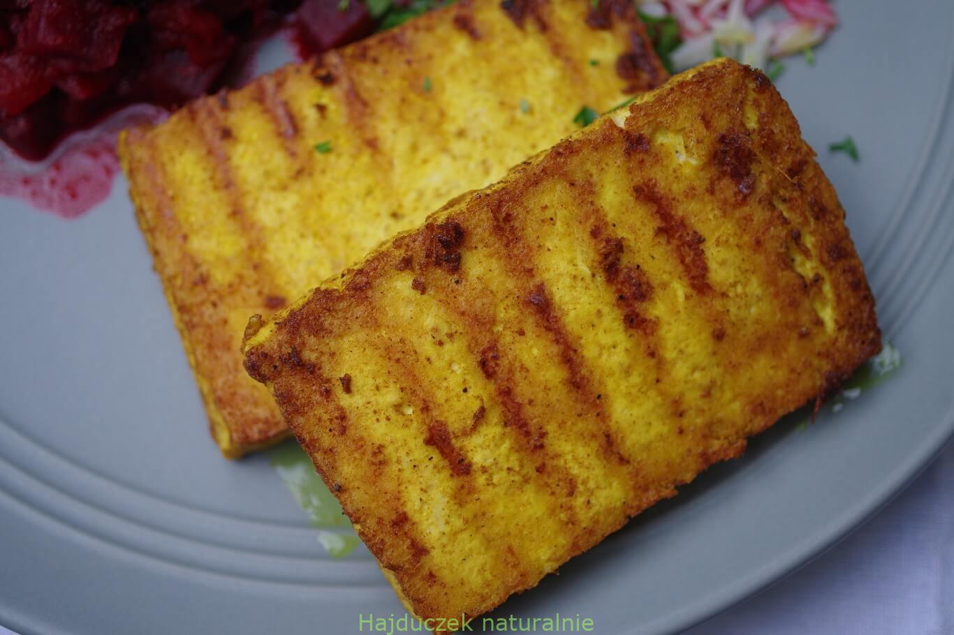 tofu w marynacie curry