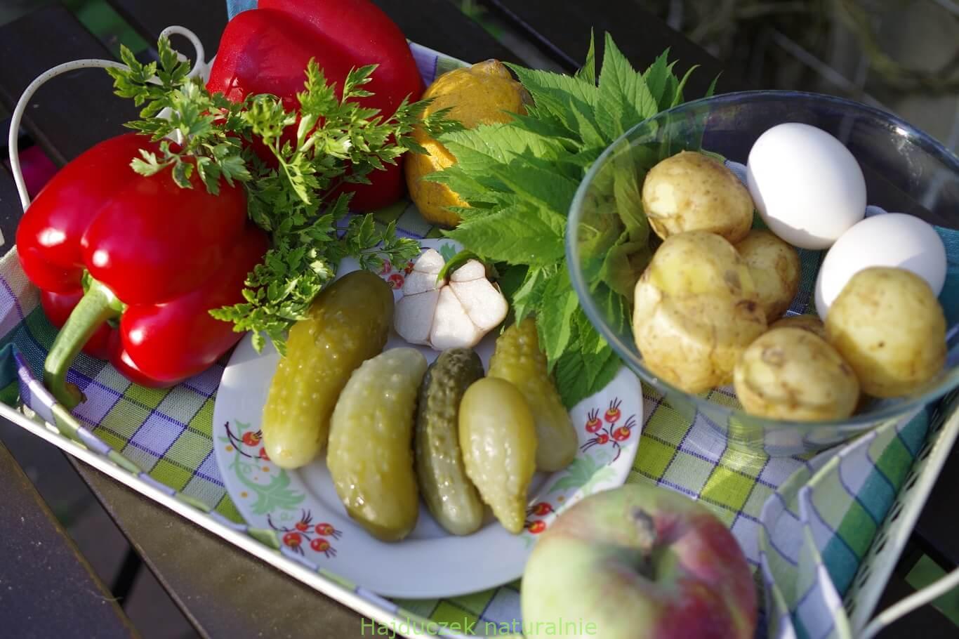 sałatka z ziemniaków
