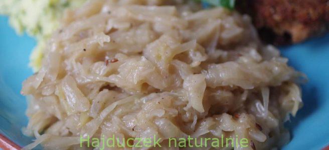 kapusta kiszona zasmażana
