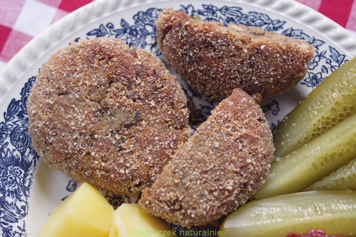 kotlety mielone z boczniaków