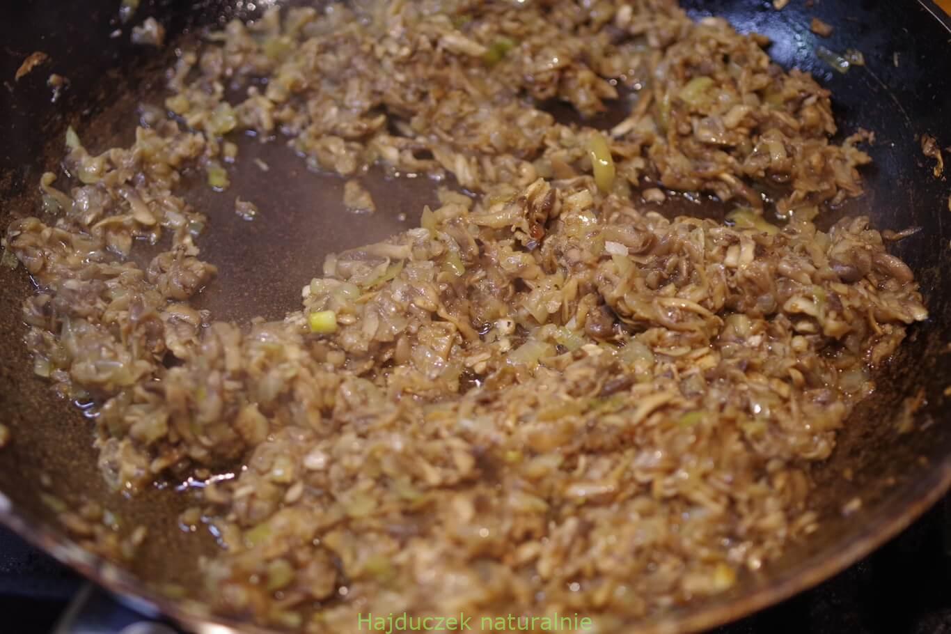 smażone pieczarki