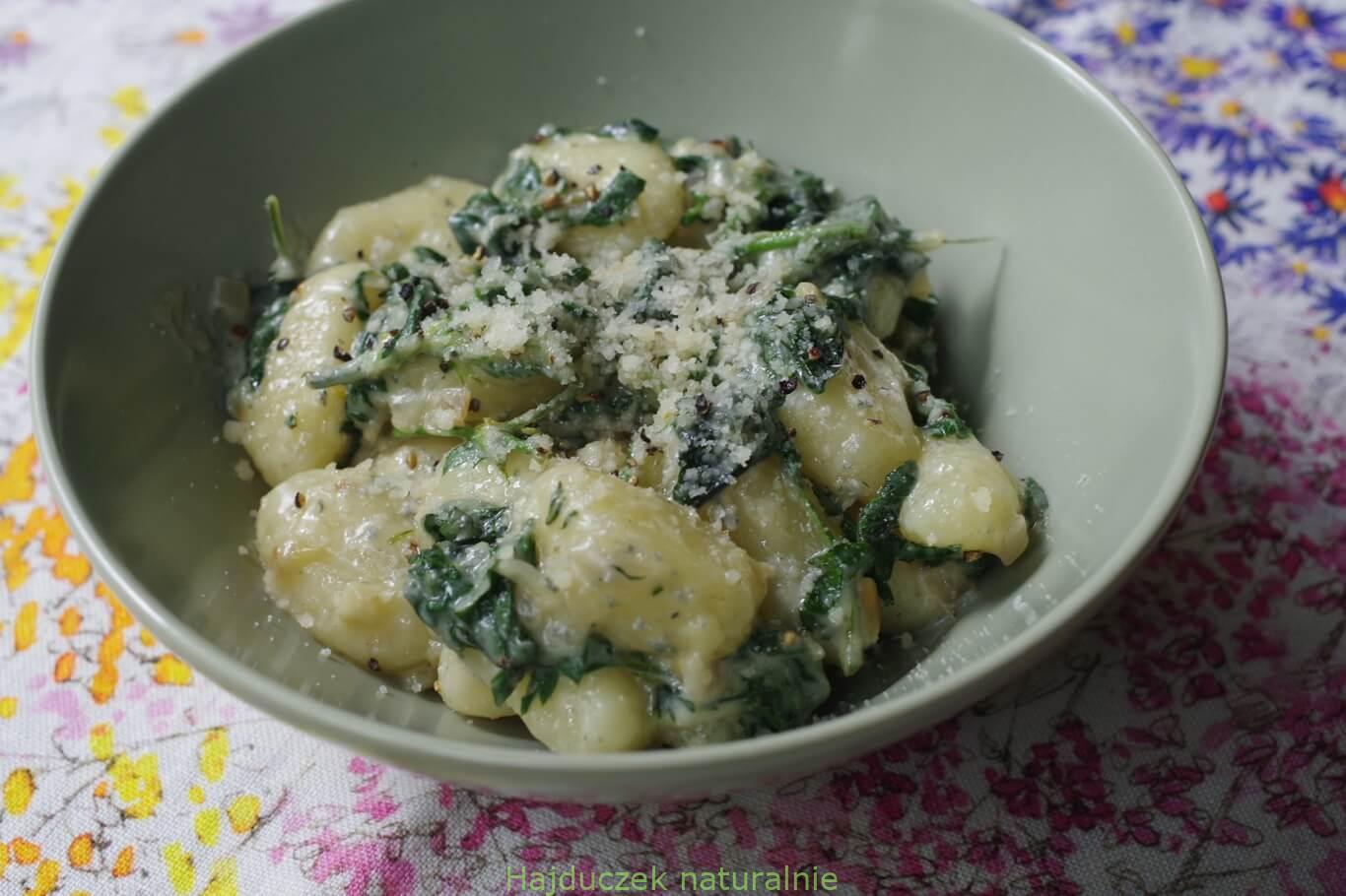 gnocchi z gorgonzolą