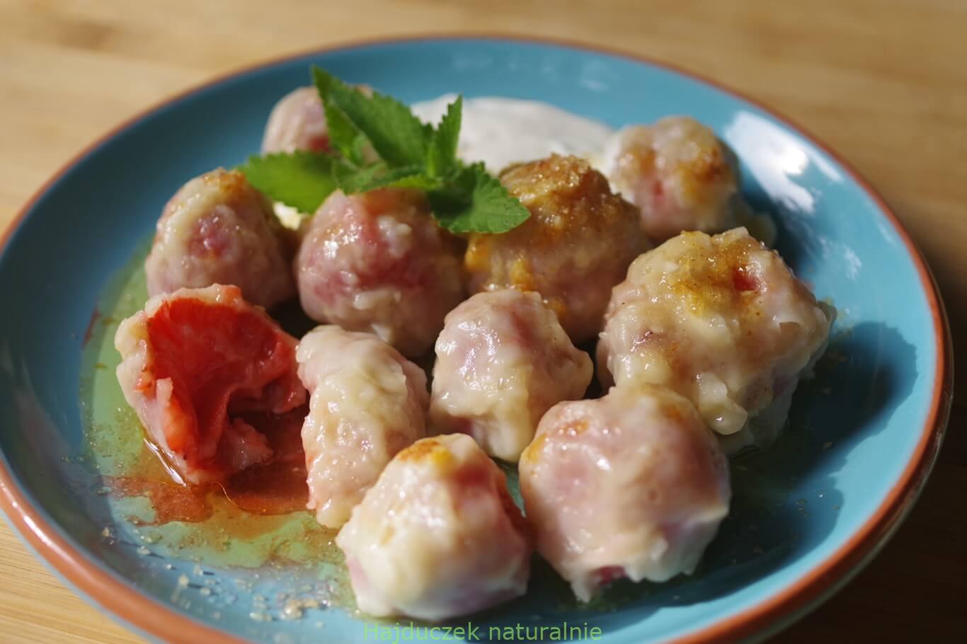 pierogi z truskawkami
