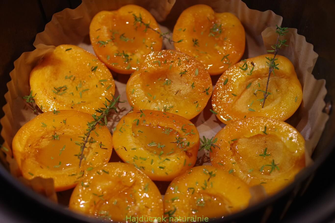 pieczenie moreli
