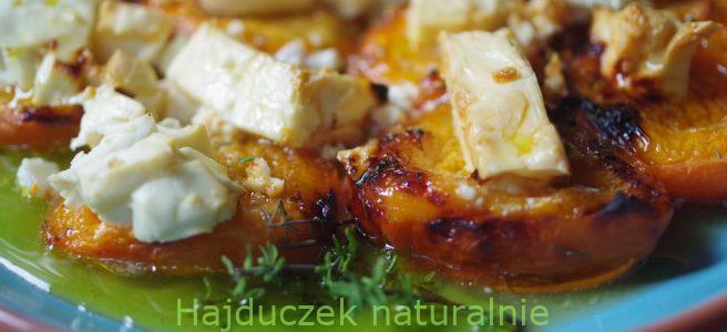 morele pieczone z fetą