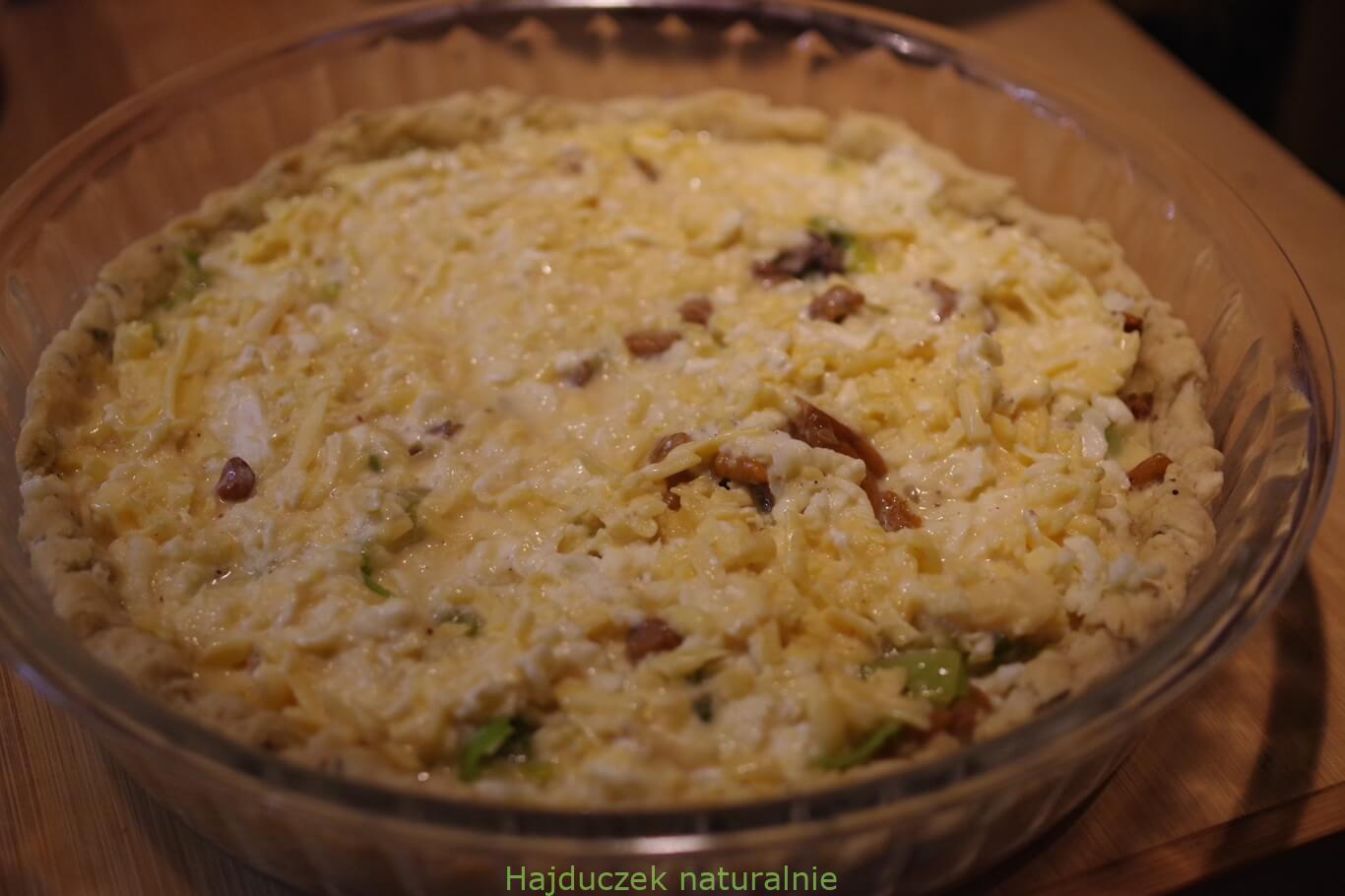 tarta z kurkami
