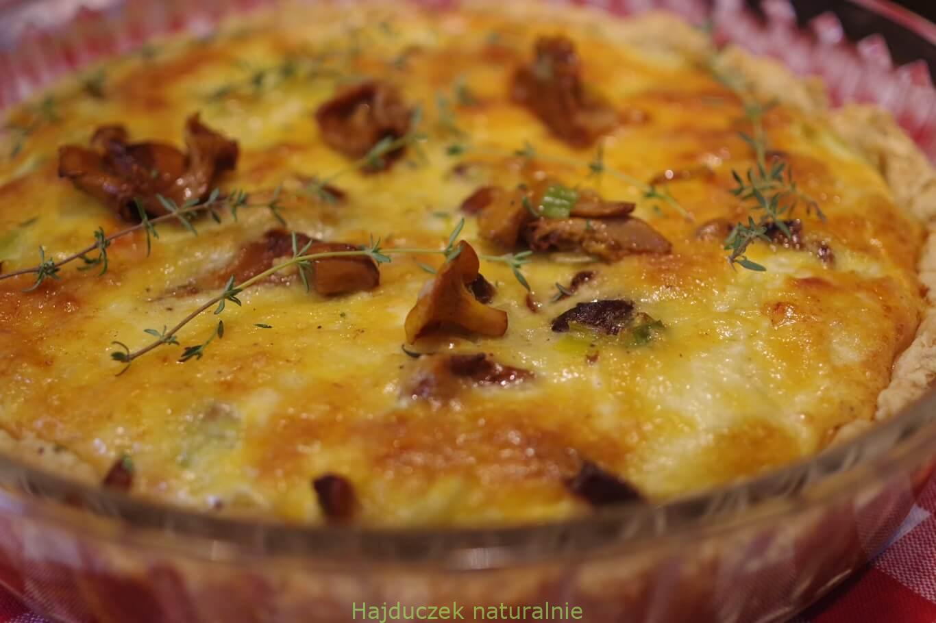 tarta z kurkami