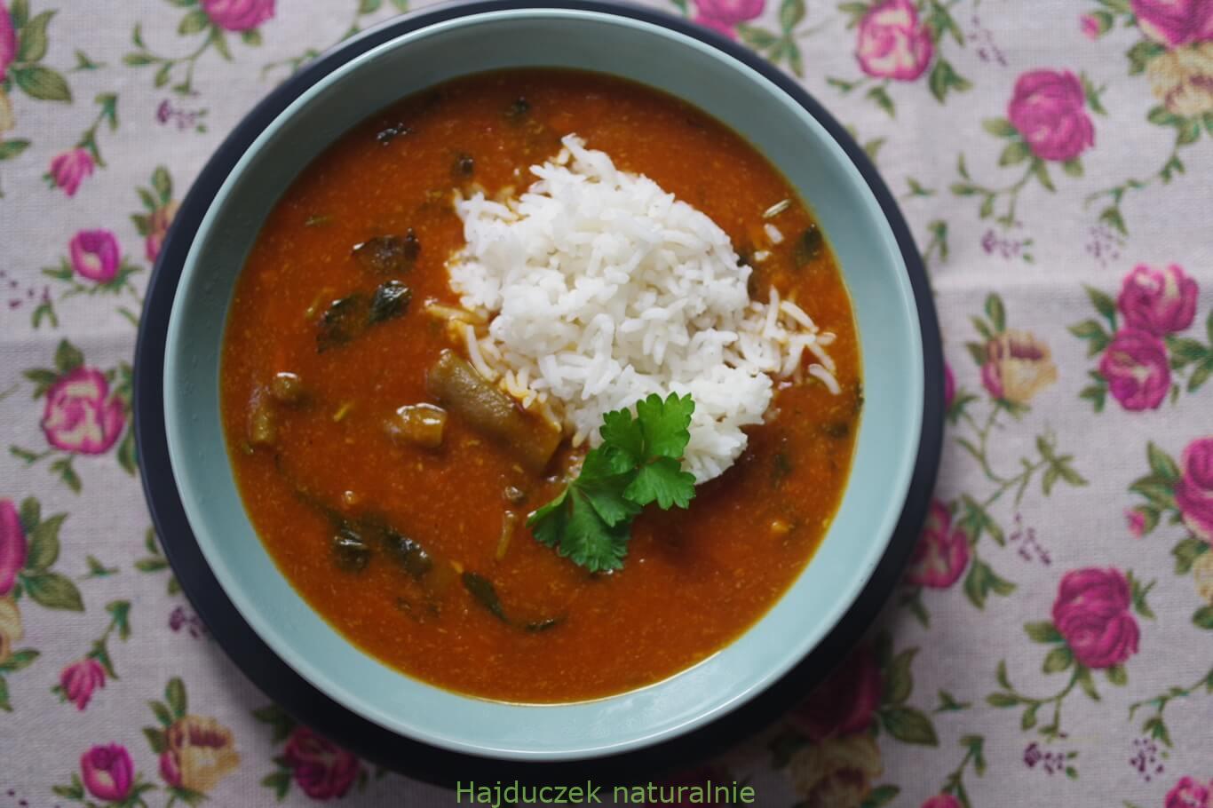 zupa pomidorowo-kokosowa