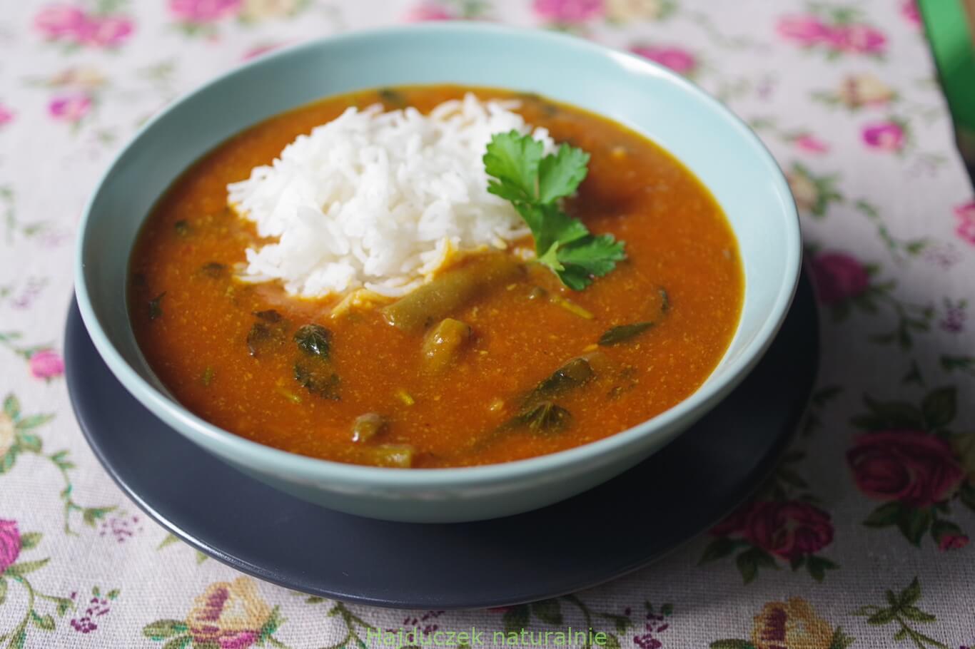 zupa pomidorowo-kokosowa