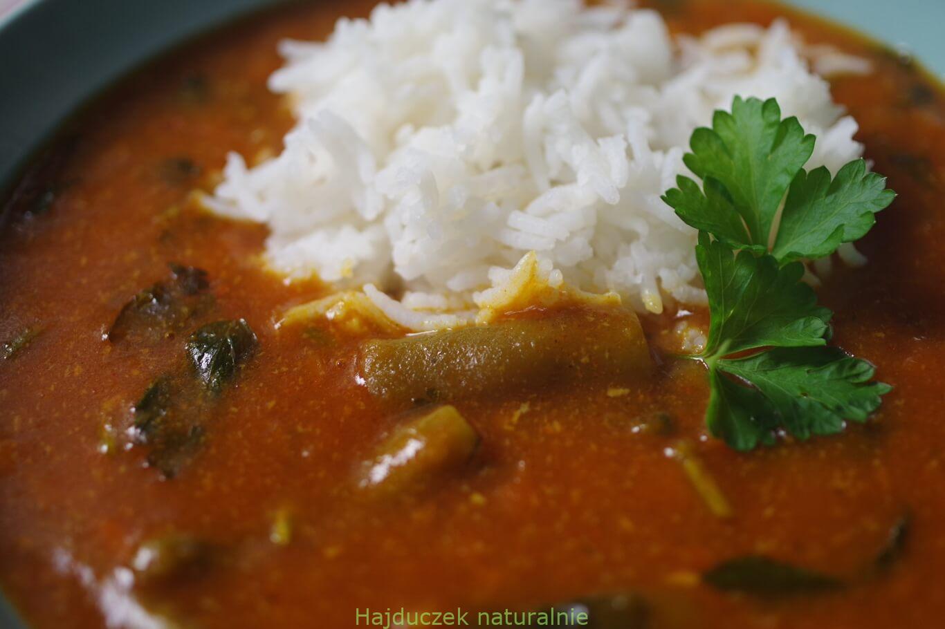 zupa pomidorowo-kokosowa